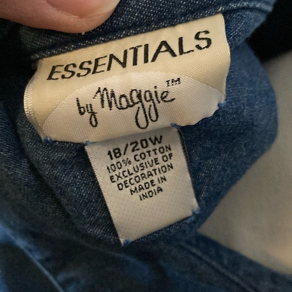 Embroidered Jean shirt - Picture 5 of 5